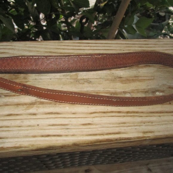 Vintage Dooney & Bourke Burnt Orange All Weather Leather Bag USA - Picture 12 of 14